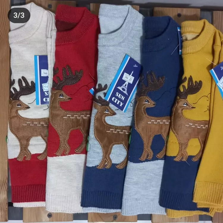 بافت بچگانه طرح گوزن