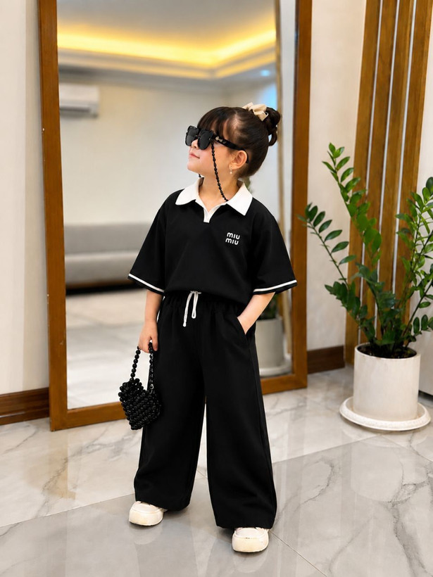 تیشرت شلوار دخترانه زنانه. ست مادر دختری مانلی